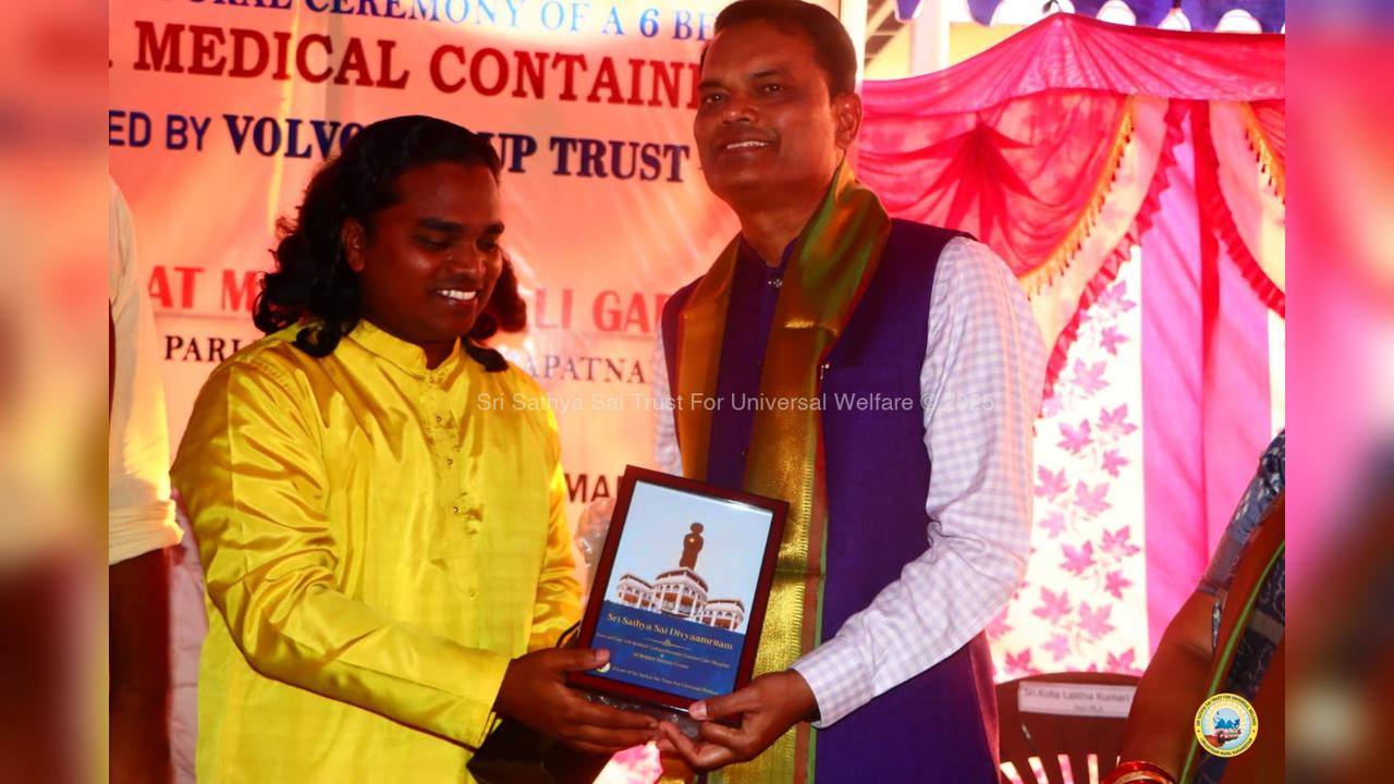 Inauguration of a 6-Bed Cancer Medical Container